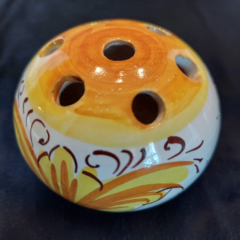 Floral Frog made in Italy